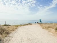 Off-Road Beach Track: Sand and Gravel Adventure
