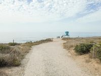 Off-Road Beach Track: Sand and Gravel Adventure