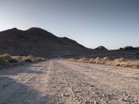 Scenic Off-Road Dirt Track in Alabama Hills, California, USA