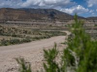 Off-Road Dirt Track in Rural Utah