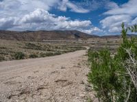 Off-Road Dirt Track in Rural Utah