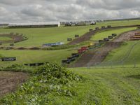 Off-Road Grass Track in the UK Landscape