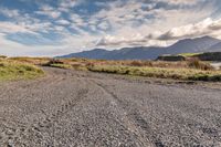 Off-Road Landscape: Mountain Dirt Track