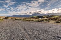 Off-Road Landscape: Mountain Dirt Track