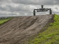 Off-Road Race on Lush Grass at Matterley Basin Grand Prix Track, United Kingdom