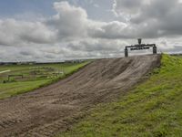 Off-Road Race on Lush Grass at Matterley Basin Grand Prix Track, United Kingdom