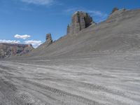 Off-Road Track in Factory Butte, Utah