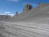 Off-Road Track in Factory Butte, Utah