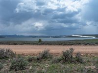 Off-Road Track: Gravel and Sand Streets in Utah, USA