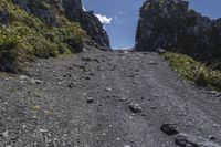 Off-Road Track in the Highlands of New Zealand