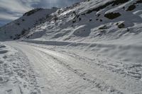 Off-Road Track in the Italian Highlands: Snow Mountains 002