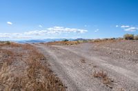 Off-Road Track in the Low Desert of California