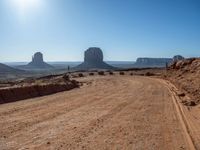 Off-Road Track in Monument Valley, Arizona