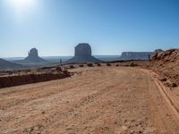 Off-Road Track in Monument Valley, Arizona