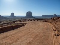 Off-Road Track in Monument Valley, Arizona