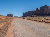 Off-Road Track in Monument Valley, USA