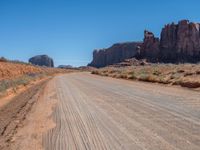 Off-Road Track in Monument Valley, USA