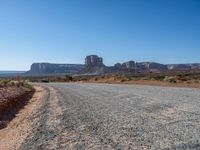 Off-Road Track in Monument Valley, Utah