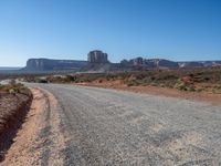 Off-Road Track in Monument Valley, Utah