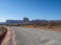 Off-Road Track in Monument Valley, Utah