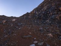 Off Road Track in the Mountain Landscape of China