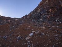 Off Road Track in the Mountain Landscape of China