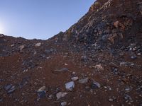 Off Road Track in the Mountain Landscape of China