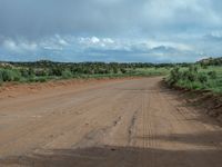 Off-Road Track: Exploring Nature Under a Clear Sky