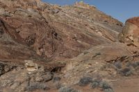 Off-Road Track in the Nature of Nevada