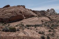 Off-Road Track in Nevada Desert Mountain 002