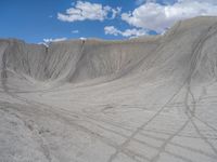 Off-Road Adventure: Track in the Open Desert of USA