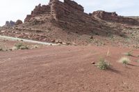 Off Road Track in Utah Desert Landscape 001