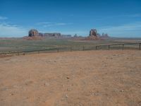 Off-Road Tracks in Monument Valley Landscape