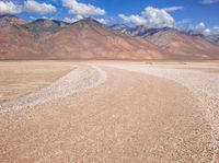 Off-Road Tracks Through Rugged Mountains