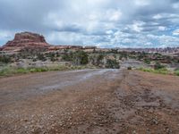 Off-Road Adventure in Utah's Canyon: Dusty Dirt Road