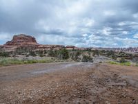 Off-Road Adventure in Utah's Canyon: Dusty Dirt Road