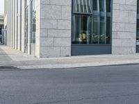 Office Building in Berlin: Storefront with Glass Wall