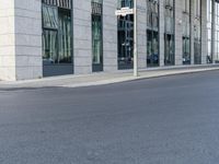 Office Building in Berlin: Storefront with Glass Wall