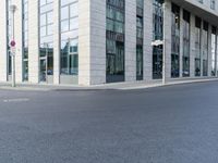 Office Building in Berlin: Storefront with Glass Wall