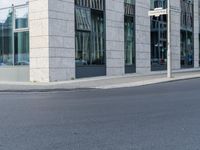 Office Building in Berlin: Storefront with Glass Wall