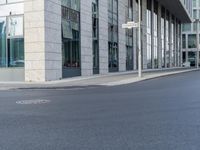 Office Building in Berlin: Storefront with Glass Wall