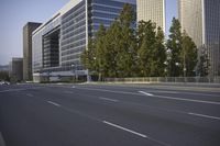 Office Building in Los Angeles: Clear Sky and Business