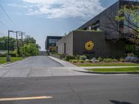 Modern Office Building in Salt Lake City: Casts a Hard Shadow