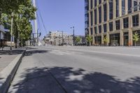 Office Buildings on City Streets in Denver