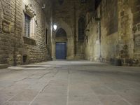 Old Town Barcelona at Night: Gothic Architecture