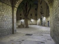 Exploring Barcelona's Old Town at Night: Lights and History