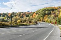 Ontario Autumn Road in Canada