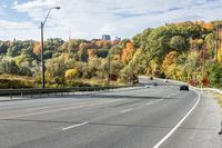 Ontario Autumn Road in Canada