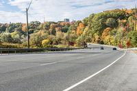 Ontario Autumn Road in Canada