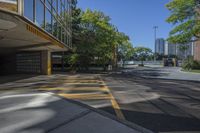 Ontario, Canada: A Building with a Glass Wall